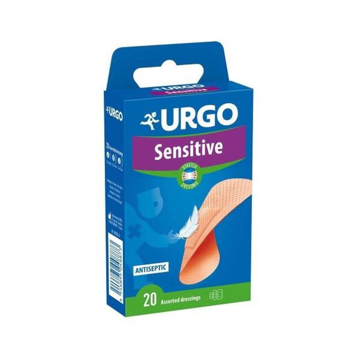 urgo sensitive stretch 20 apositos surtidos