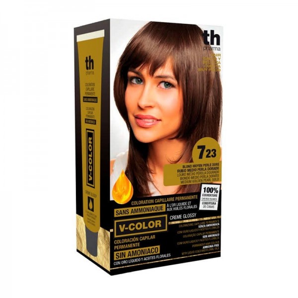 tinte th pharma no 723 rubio medio perla dorado