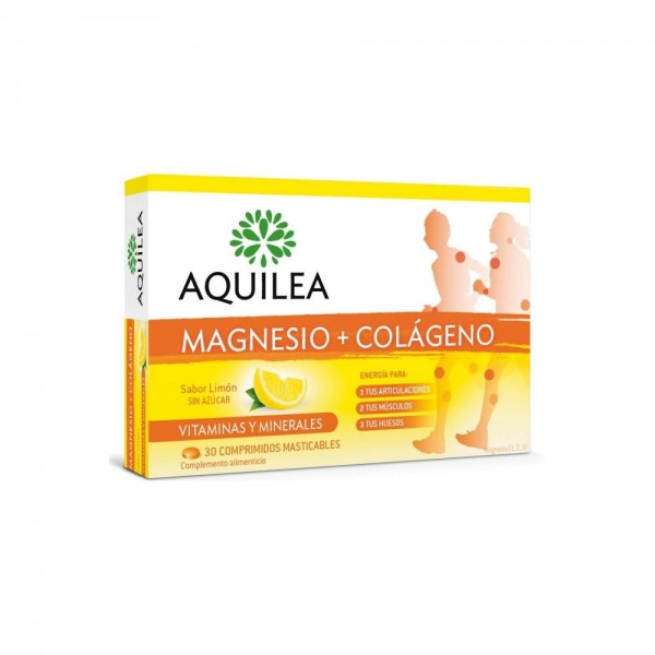 aquilea magnesio colageno 30 comprimidos
