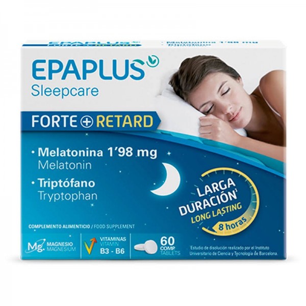 epaplus melatonina retard 198 mg triptofano 60 comprimidos