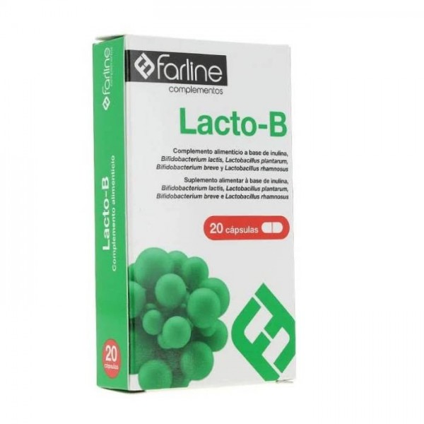 complemento lacto b 20 capsulas farline