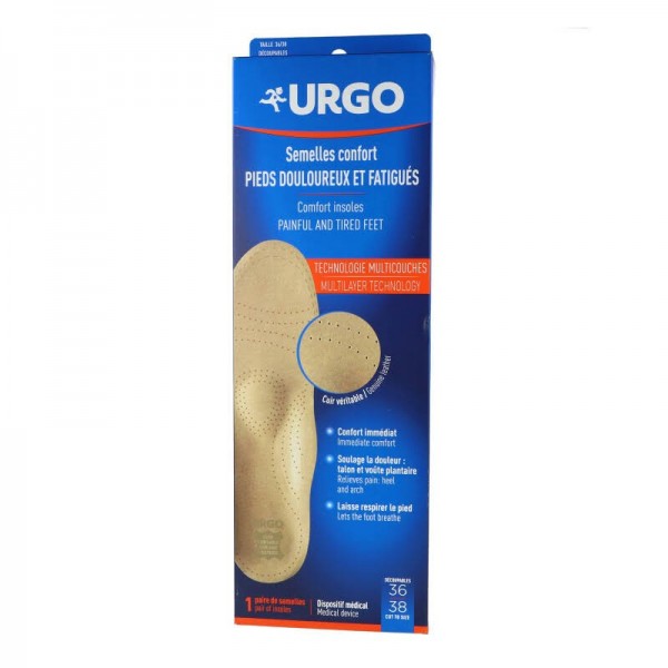 urgo plantillas confort talla 36 38