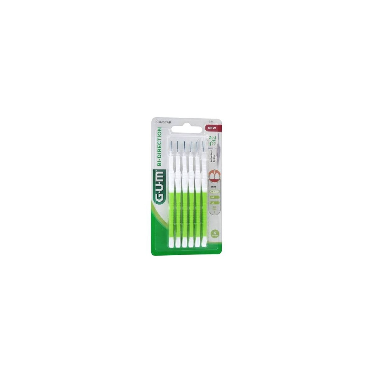 gum bi direction 07mm verde