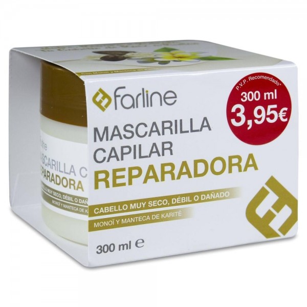 farline mascarilla capilar reparadora 300 ml