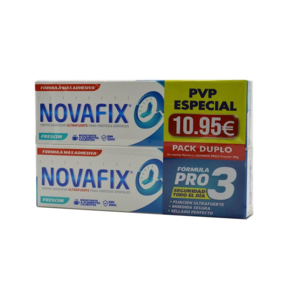 novafix pro 3 frescor duplo 50g
