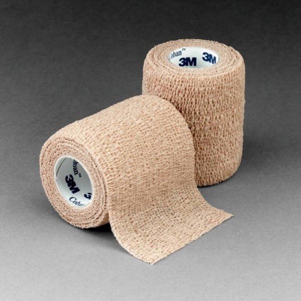 3m venda elastica cohesiva coban 1583 f beige 45 m x 75 cm