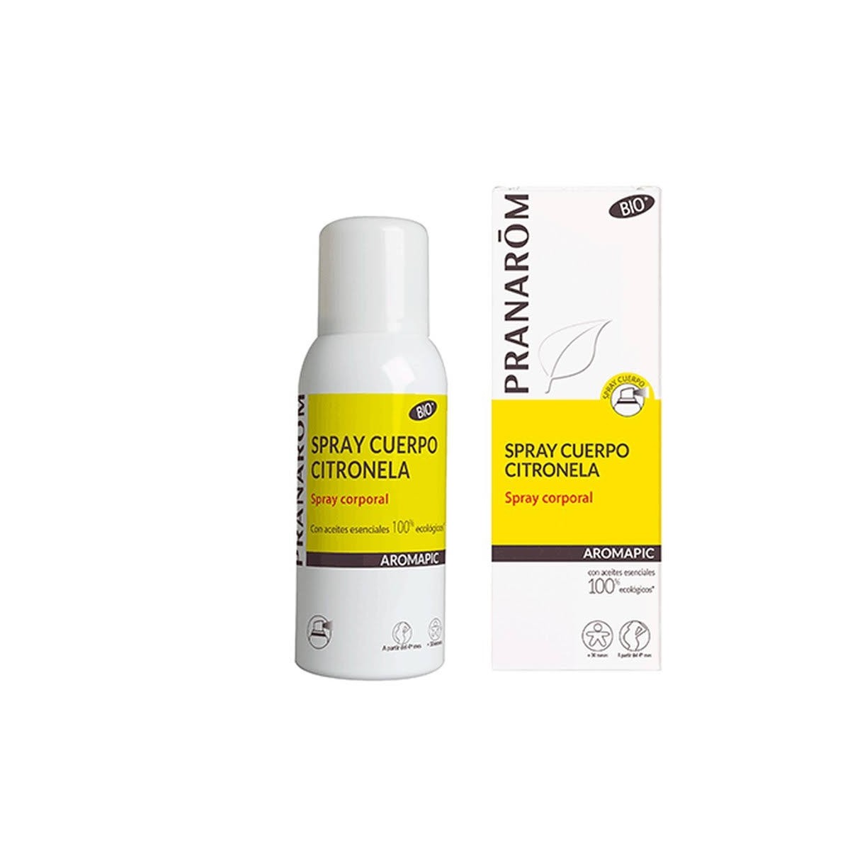 pranarom aromapic spray cuerpo citronela 75 ml