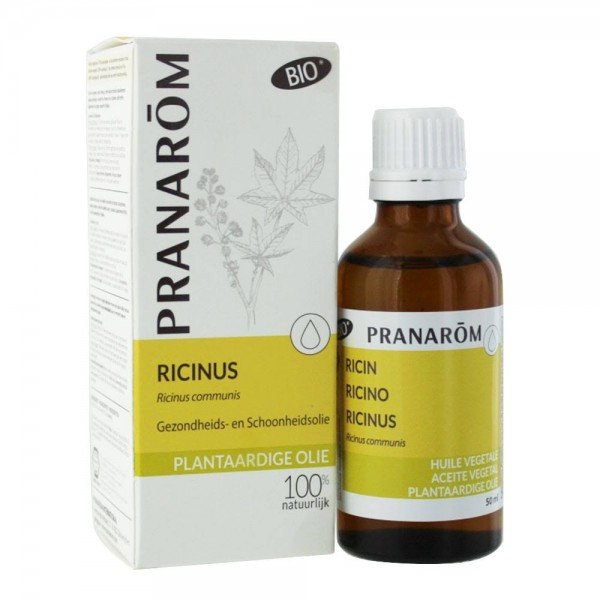 pranarom aceite vegetal ricino bio 50ml